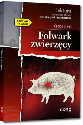 Folwark zwierzęcy. Autor: Orwell George. SmakLiter.pl Okładka książki Folwark zwierzęcy