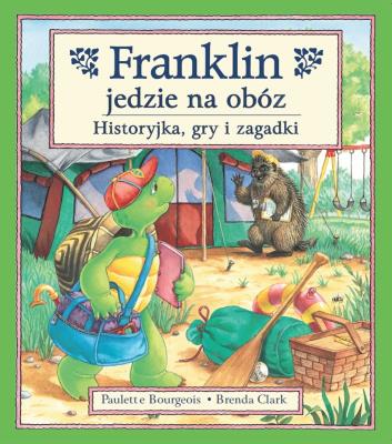 Okładka książki Franklin jedzie na obóz