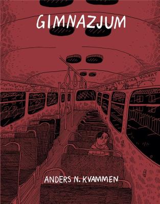 Gimnazjum. Autor: Anders Kvammen. SmakLiter.pl Okładka książki Gimnazjum