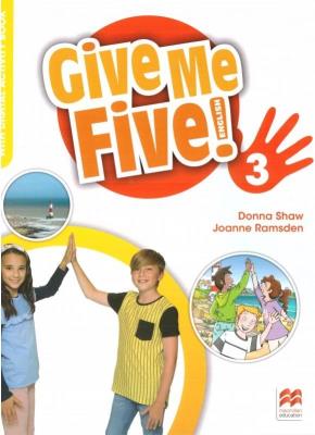 Give Me Five! 3 Activity Book + kod MACMILLAN. Autor: Donna Shaw, Joanne Ramsden. SmakLiter.pl Okładka książki Give Me Five! 3 Activity Book + kod MACMILLAN