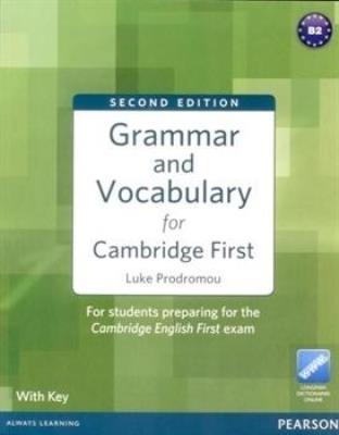 Okładka książki Grammar & Vocabulary for Cambridge First 2ED + Key+DictAccCode