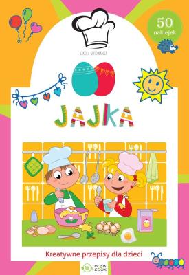 Jajka. Szkoła gotowania. Autor: Opracowanie zbiorowe. SmakLiter.pl Okładka książki Jajka. Szkoła gotowania