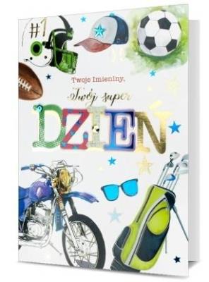 Opakowanie Karnet B6 Imieniny HM-200-1763