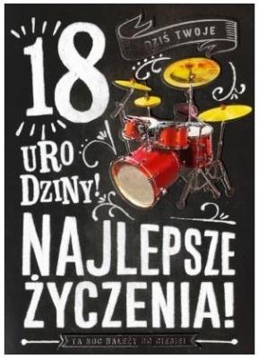 Opakowanie Karnet B6 Osiemnastka HM-200-1214