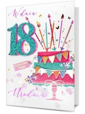 Opakowanie Karnet B6 Osiemnastka HM-200-1850