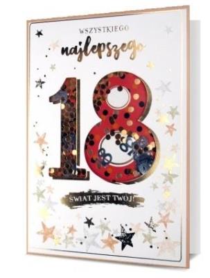 Opakowanie Karnet B6 Osiemnastka HM-200-1948