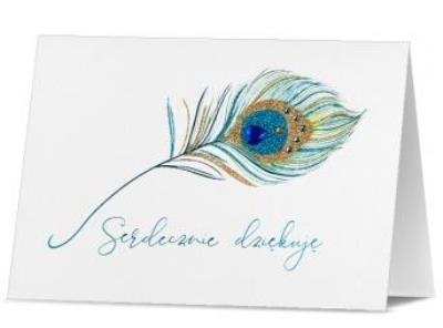 Opakowanie Karnet B6 Podziękowania HM-200-1801