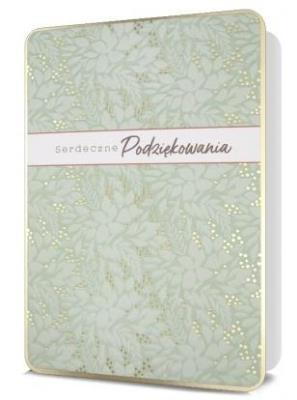 Opakowanie Karnet B6 Podziękowania HM-200-2182