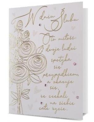 Opakowanie Karnet B6 Ślub HM-200-2082