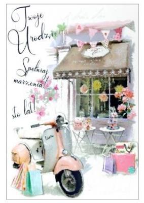 Opakowanie Karnet B6 Twoje urodziny HM-200-1186