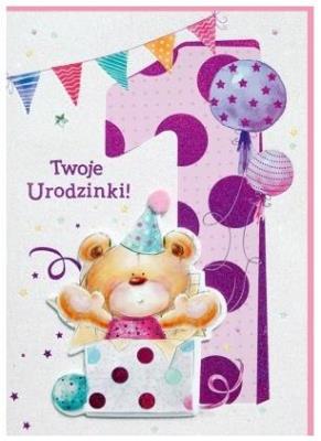 Opakowanie Karnet B6 Urodziny HM-200-1404