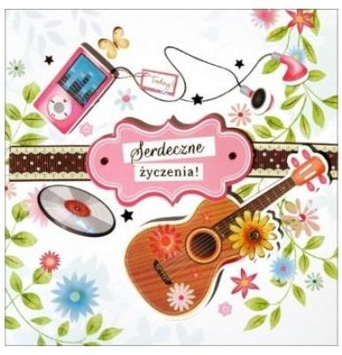 Opakowanie Karnet kw Serdeczne życzenia HM-200-964