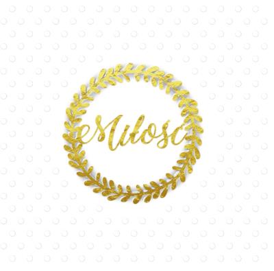 Opakowanie Karnet KW Tłoczenie Ślub MIłość