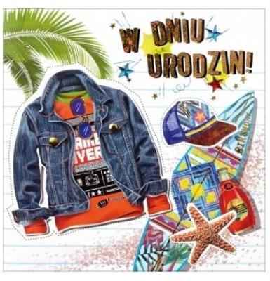 Opakowanie Karnet kw urodziny  HM-200-1342