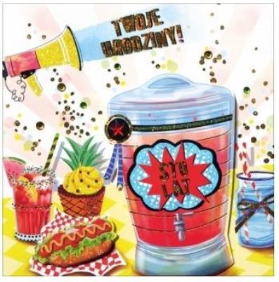 Opakowanie Karnet kw urodziny  HM-200-1343