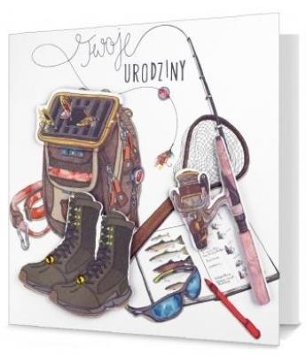 Opakowanie Karnet kw Urodziny HM-200-1507