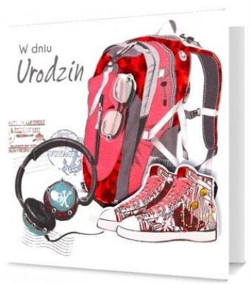 Opakowanie Karnet kw Urodziny HM-200-1509