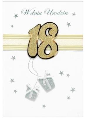 Opakowanie Karnet Osiemnastka KL HM-100-378