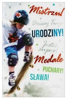 Opakowanie Karnet Urodziny  HM-200-1257