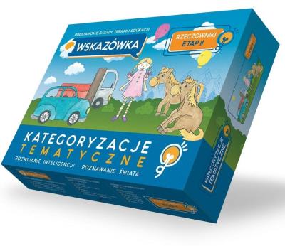 Okładka książki Kategoryzacje atematyczne. Rzeczowniki - etap 2