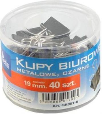 Opakowanie Klipy Tetis 19 mm 40 sztuk