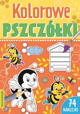Kolorowe pszczółki. Autor: Opracowanie zbiorowe. SmakLiter.pl Okładka książki Kolorowe pszczółki