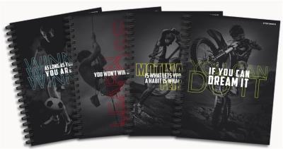 Opakowanie Kołozeszyt A4/100K kratka Challenge (5szt)