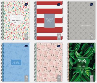 Opakowanie Kołozeszyt A4/100K kratka EKO mat+lakier (5szt)