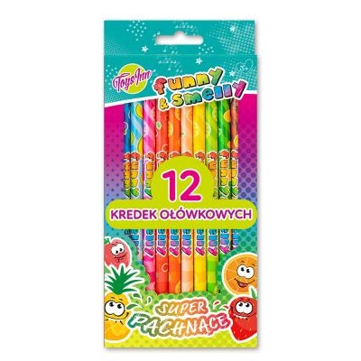 Opakowanie Kredki Funny&Smelly 12szt STnux