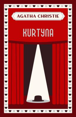 Kurtyna. Autor: Agatha Christie. SmakLiter.pl Okładka książki Kurtyna