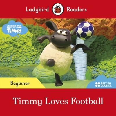 Opakowanie Ladybird Readers Beginner Level Timmy Time Timmy Loves Football