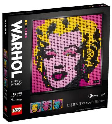 Opakowanie Lego ART 31197 Marilyn Monroe Andy'ego Warhola