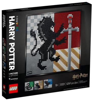 Opakowanie Lego ART 31201 Harry Potter Herby Hogwartu