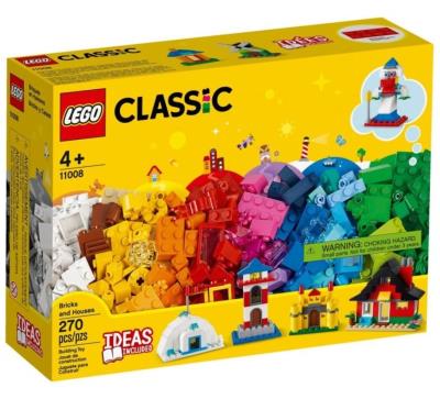 Lego CLASSIC 11008 Klocki i domki. Wydawca: LEGO(R). SmakLiter.pl Opakowanie Lego CLASSIC 11008 Klocki i domki