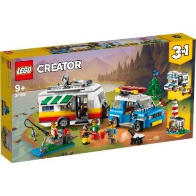 Opakowanie Lego CREATOR 31108 Wakacyjny kemping z rodziną