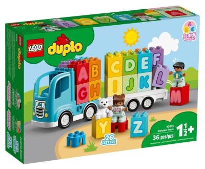 Opakowanie Lego DUPLO 10915 Ciężarówka z alfabetem
