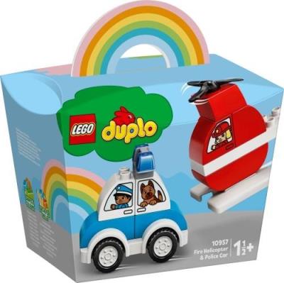 Opakowanie Lego DUPLO 10957 Helikopter strażacki i radiowóz