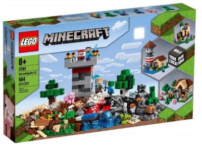 Opakowanie Lego MINECRAFT 21161 Kreatywny warsztat 3.0
