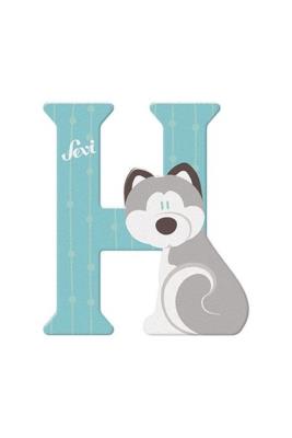 Opakowanie Litera H Husky Zestaw zwierzęcy 12 sztuk