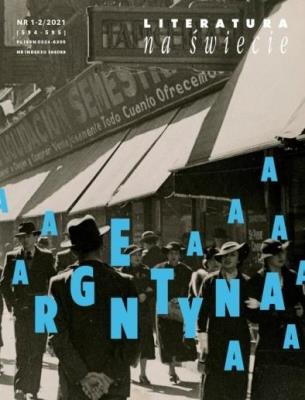 Okładka książki Literatura na świecie 1-2/2021