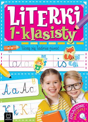 Okładka książki Literki 1-klasisty. Uczę się ładnie pisać