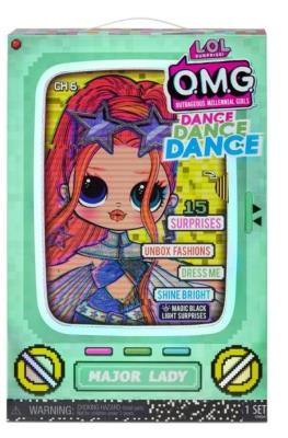 Zdjęcie produktu LOL Surprise OMG Dance Doll Major Lady (4szt)