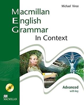 MACMILLAN ENGLISH GRAMMAR IN CONTEXT ADV.NO KEY-MACMILLAN. Autor: Clarke/Cormick. SmakLiter.pl Okładka książki MACMILLAN ENGLISH GRAMMAR IN CONTEXT ADV.NO KEY-MACMILLAN
