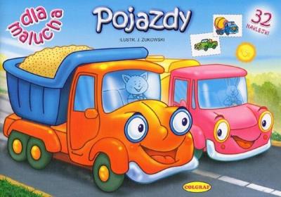 Okładka książki Malowanki dla malucha Pojazdy