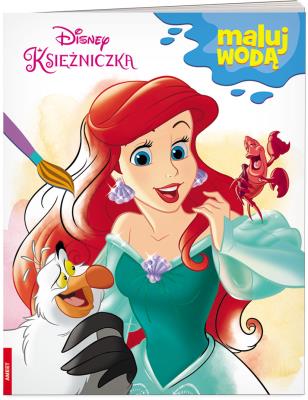Okładka książki Maluj wodą Disney księżniczka MW-9108