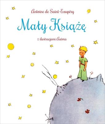 Mały Książę. Autor: Antoine de Saint-Exupery. SmakLiter.pl Okładka książki Mały Książę