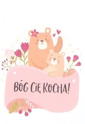 Opakowanie Mały wielki notes A6 misiu - Bóg cię kocha