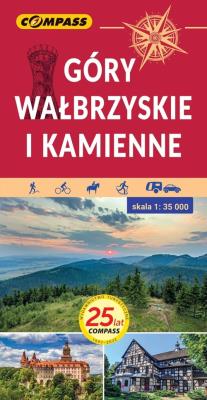Okładka książki Mapa tur. - Góry Wałbrzyskie i Kamienne 1:35 000