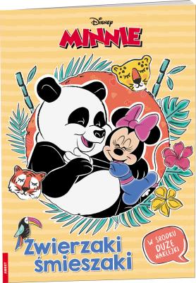 Okładka książki Minnie Zwierzaki śmieszaki STX-9107