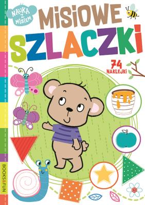 Misiowe szlaczki. Autor: Opracowanie zbiorowe. SmakLiter.pl Okładka książki Misiowe szlaczki